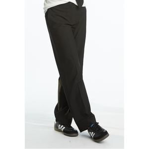NEW ELLIOTT LAUREN pinstripe trouser in black